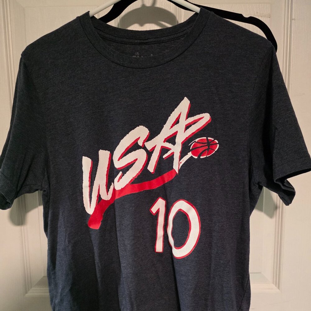 The SHOP USA 10 Men's Navy Blue T Shirt size large